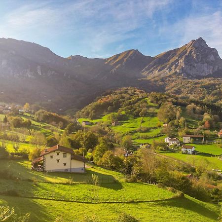 Casa Toki Eder, Espaciosa Casa Rural Para Familias Y Amigos Con Vistas Al Valle Uztegui ภายนอก รูปภาพ