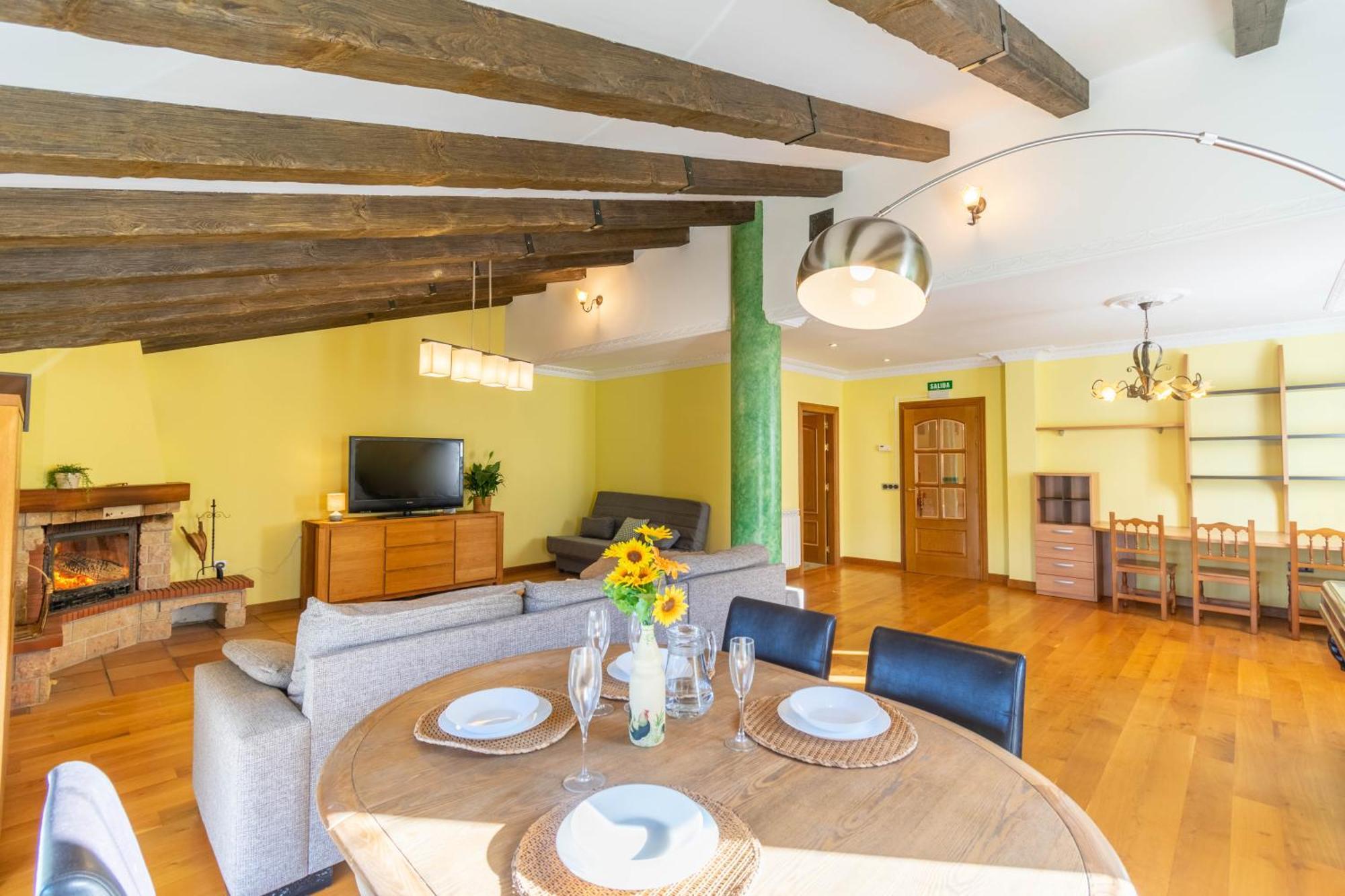 Casa Toki Eder, Espaciosa Casa Rural Para Familias Y Amigos Con Vistas Al Valle Uztegui ภายนอก รูปภาพ